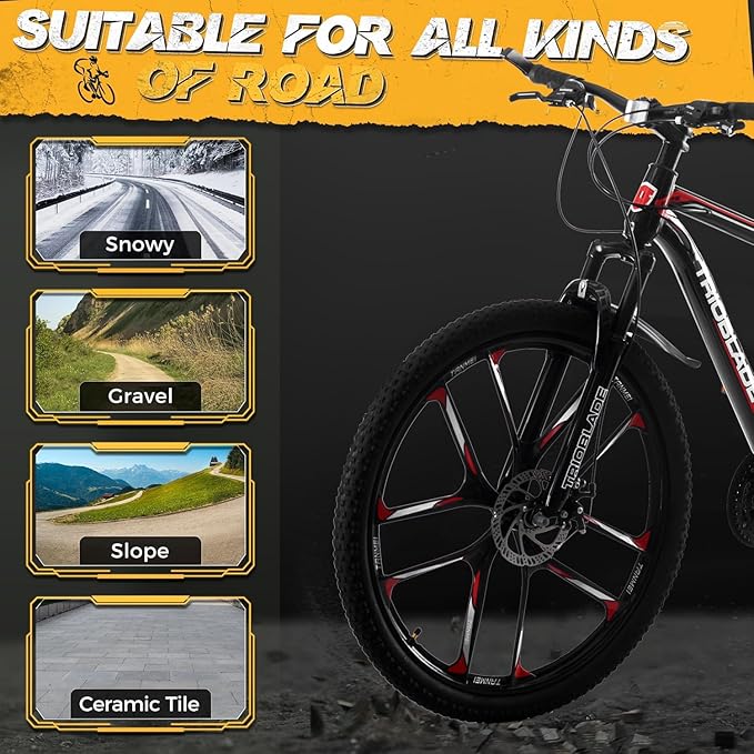 LSBIKE All-terrain capability