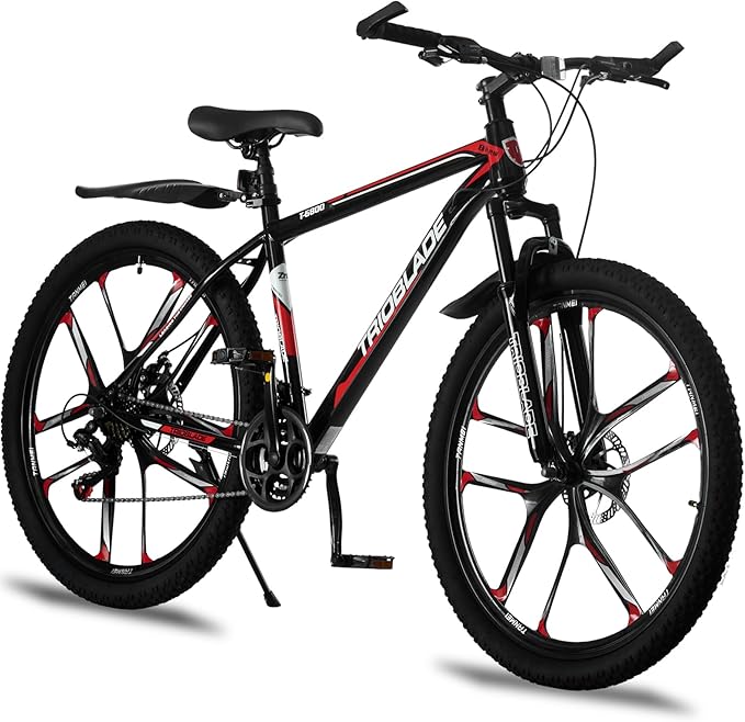 LSBIKE Mountain Bike with Spoke Wheels